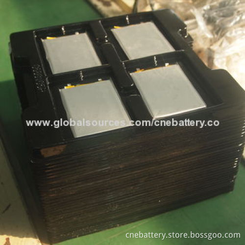 Rechargeable Lithium Polymer Batteries PL4870150P with 3.7V/6,500mAh for LED Lights and Solar Lamps
